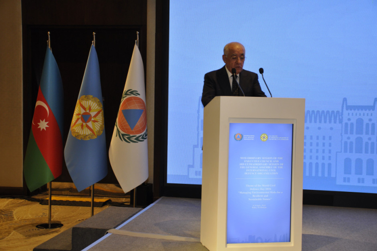Azərbaycan FHN-in əməkdaşı Beynəlxalq Mülki Müdafiə Təşkilatının Baş katibi seçilib (video, foto)
