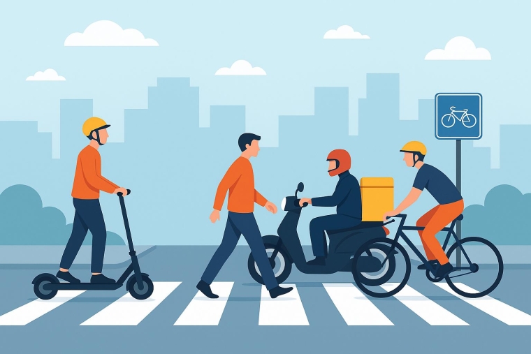 Skuter, moped və velosiped sürücülərinə DYP çağırış  edir — DİQQƏT