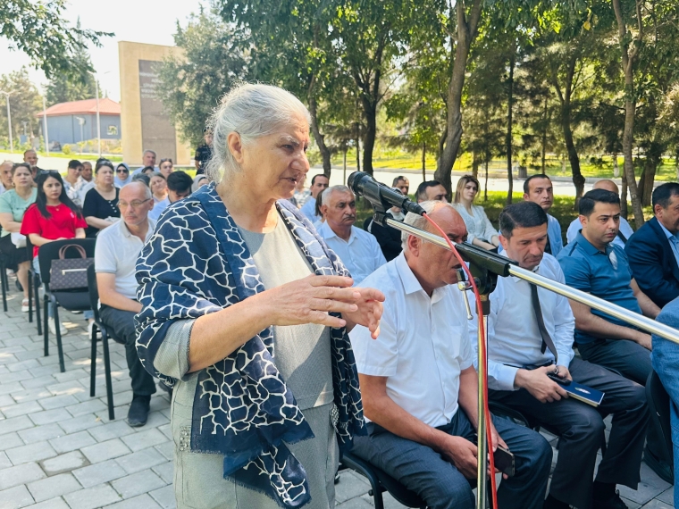 Şirvan Şəhər İcra Hakimiyyətinin başçısı İlqar Abbasov növbəti səyyar görüş keçirib