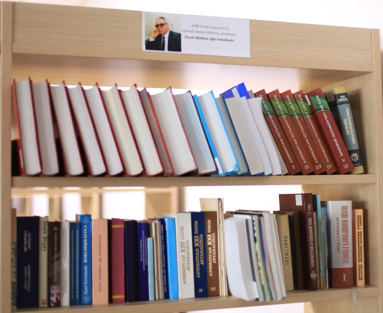 Mərkəzi Elmi Kitabxanada akademik Ziyad Səmədzadənin kitab kolleksiyası yaradılıb