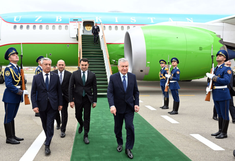 Şavkat Mirziyoyev Füzulidədir