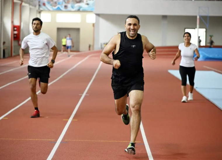 Fövqəladə Hallar Nazirliyinin əməkdaşları atletika yarışında yüksək nəticələr əldə ediblər