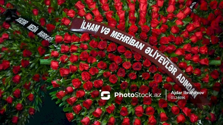 Prezident və Birinci vitse-prezident Cabir İmanovun vida mərasiminə əklil göndərdi