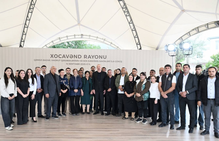 İlham Əliyev Xocalı rayonunun Şuşakənd kəndində olub