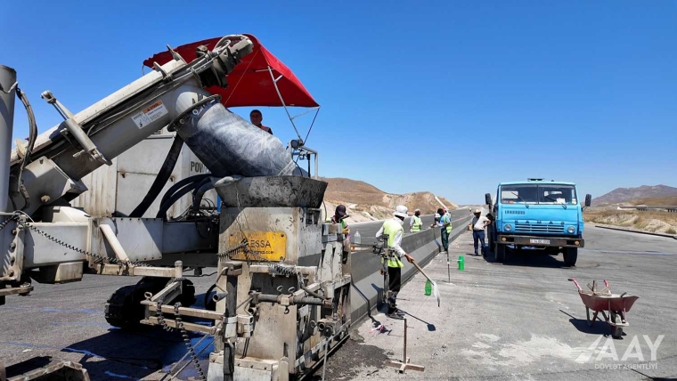 Horadiz–Cəbrayıl–Zəngilan–Ağbənd yolunun (Zəngəzur dəhlizi) tikintisi 95% icra olunub VİDEO/FOTO