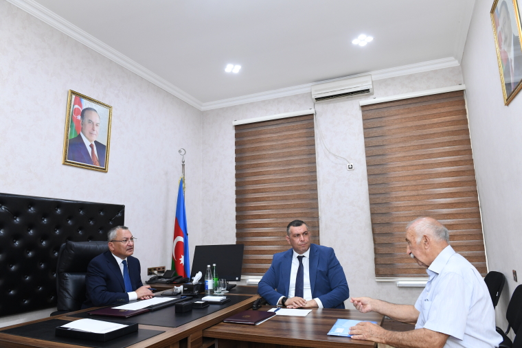 Dövlət Komitəsində vətəndaşların növbəti qəbulu keçirilib