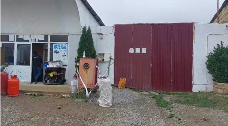 FHN təhlükəsizlik tələbləri pozulmuş maye qazdoldurma məntəqəsinin istismarını dayandırıb (video, foto)