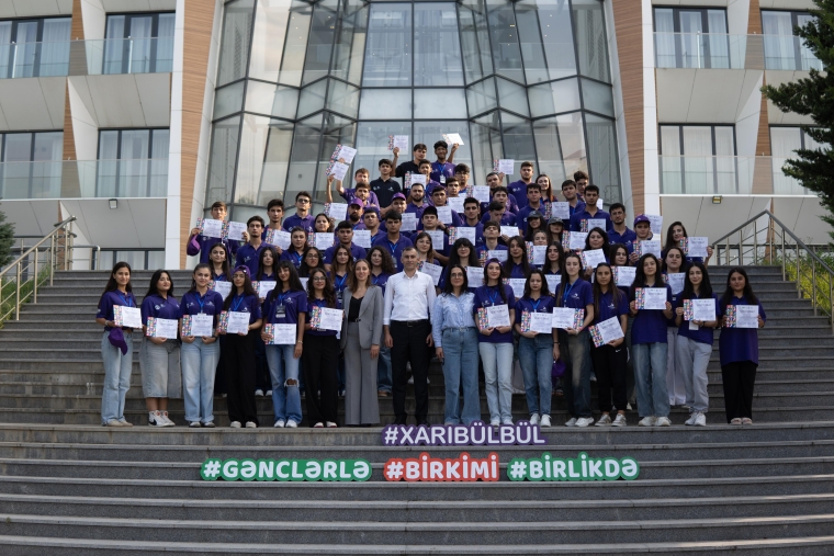 Şəhid və qazi övladları üçün “Xarıbülbül” yay düşərgəsi yekunlaşıb