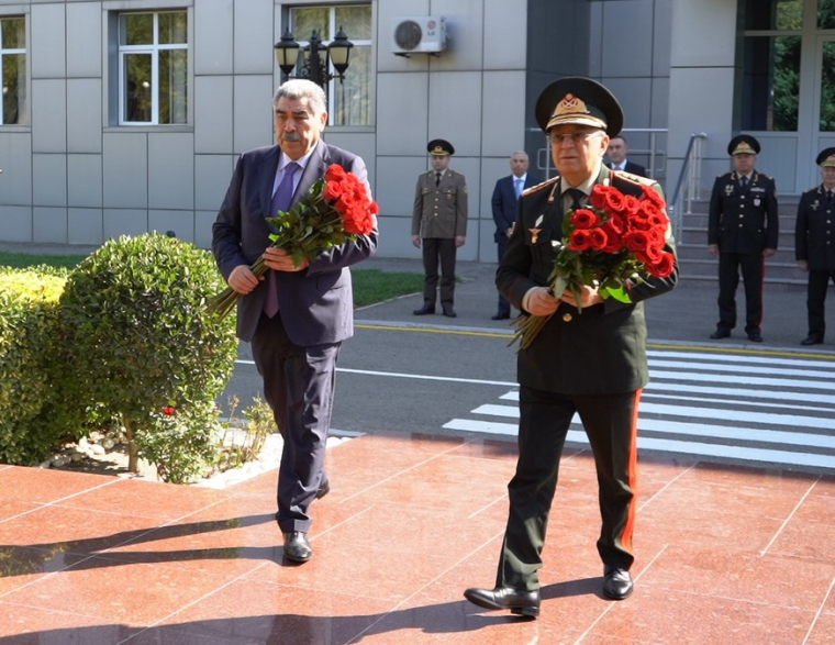 Fövqəladə hallar naziri Kəmaləddin Heydərov Salyan şəhərində vətəndaşları qəbul edib