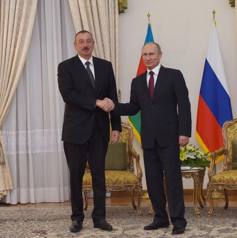 Azərbaycan Respublikasının Prezidenti İlham Əliyev Rusiya Federasiyasının Prezidenti Vladimir Putinə zəng edib