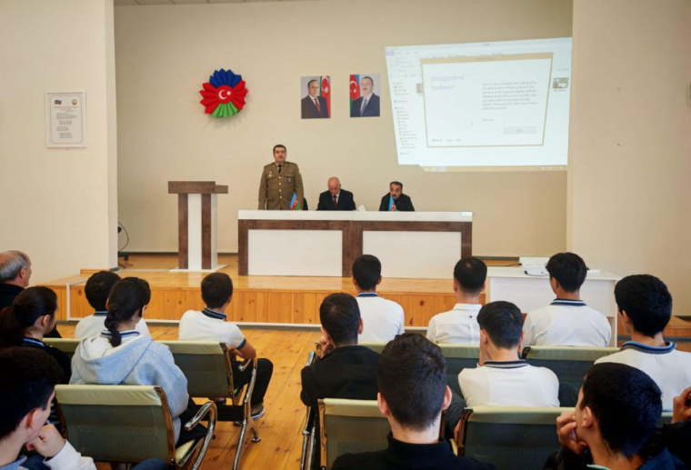 Fövqəladə Hallar Nazirliyi tərəfindən silsilə maarifləndirmə tədbirləri keçirilib