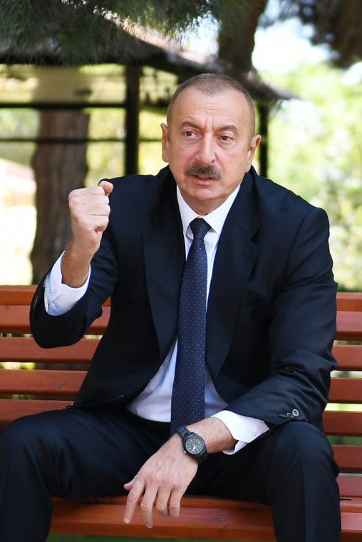 Prezident İlham Əliyev Zəngilanın azad edilməsinin ildönümü münasibətilə paylaşım edib