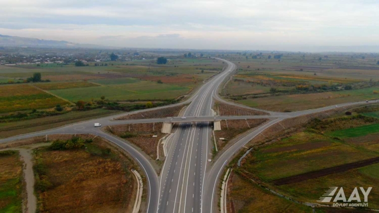 Bakı–Ələt–Qazax magistralının sonuncu hissəsinin genişləndirilməsi yekunlaşmaq üzrədir VİDEO/FOTO