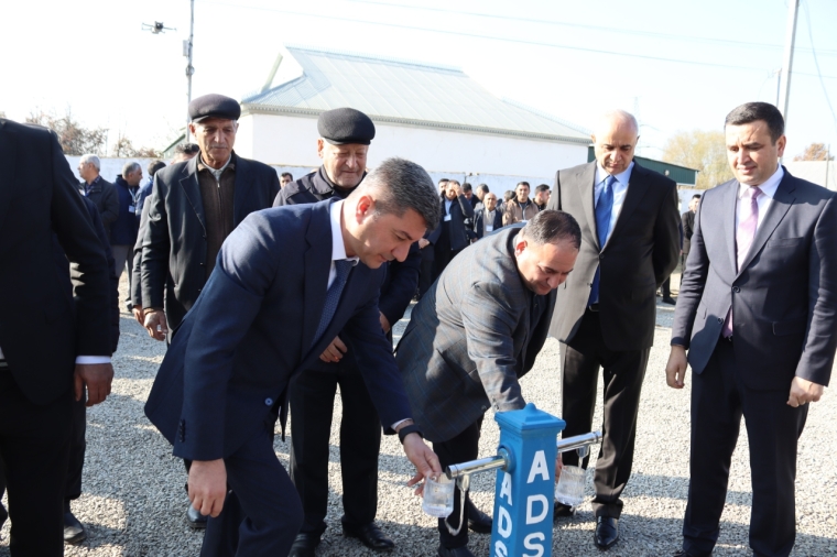 Saatlının Mollavazlı və Bəylər kəndləri içməli su ilə təmin olunub