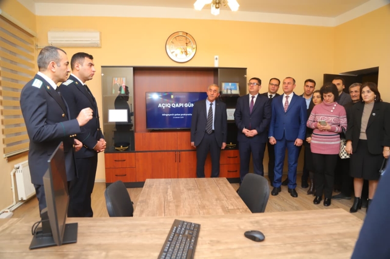 Mingəçevir şəhər prokurorluğunda “Açıq Qapı” günü keçirilib