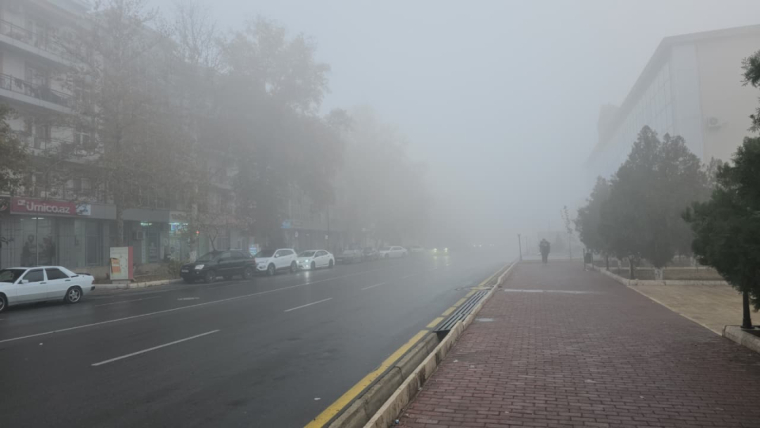 DYP dumanlı hava şəraiti ilə bğlı cürücülərə xəbərdarlıq edib