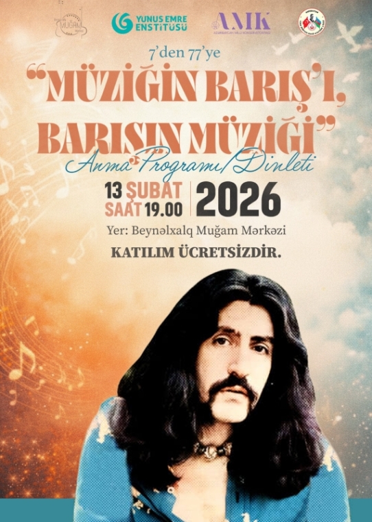 Bakı Yunus Əmrə İnstitutunun təşkilatçılığı ilə Barış Mançonun xatirəsi anılacaq