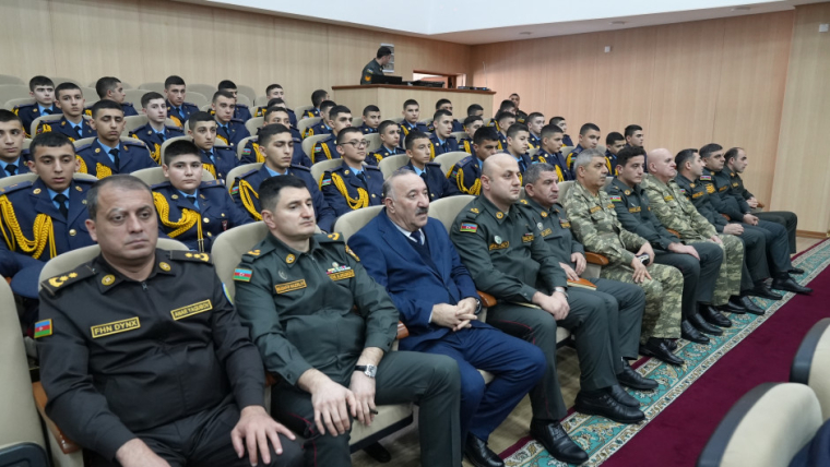 FHN Cəmşid Naxçıvanski adına Hərbi Liseydə təlim keçirib (video, foto)