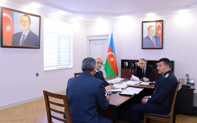 Baş prokuror Tərtərdə vətəndaşları qəbul etdi