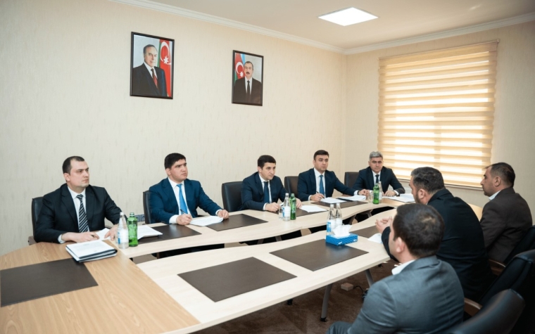 Ədliyyə naziri Xaçmazda vətəndaşları qəbul edib -