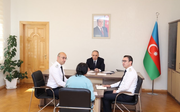 Baş prokuror Balakəndə vətəndaşları qəbul etdi