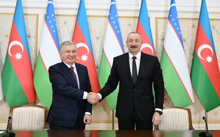 Azərbaycan Respublikasının Prezidenti İlham Əliyev Özbəkistan Respublikasının Prezidenti Şavkat Mirziyoyevə zəng edib