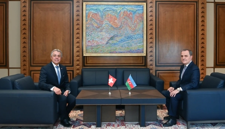 Azərbaycan XİN başçısı ilə ATƏT-in sədri arasında təkbətək görüş başladı