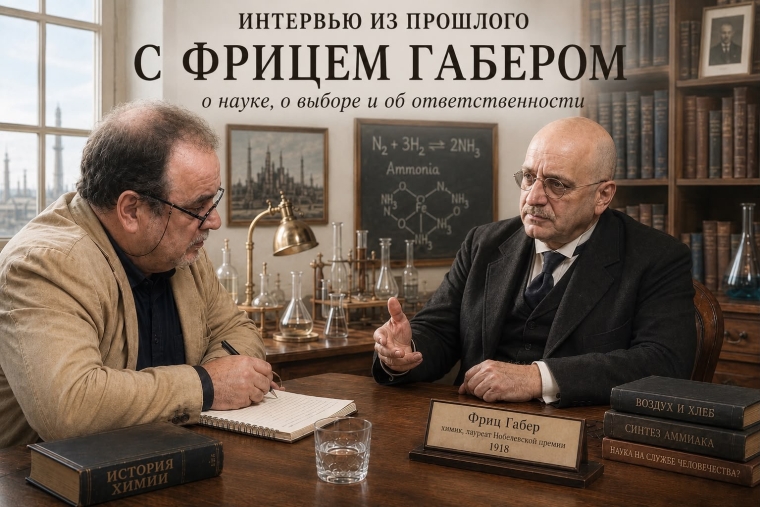 Ağamalı Məmmədov: Kimya üzrə Nobel mükafatı laureatı Fritz Qaberlə xəyali söhbət 