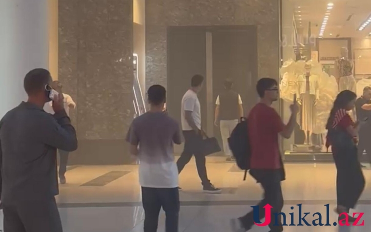 "Gənclik Mall"da həyəcan siqnalı
