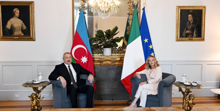 Prezident İlham Əliyev İtaliyanın Baş nazirini təbrik edib