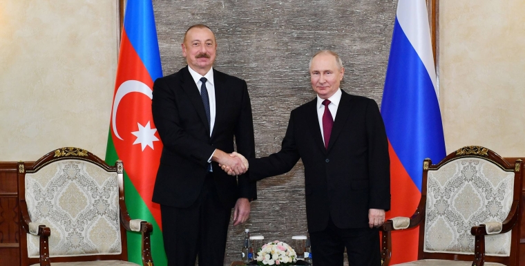 Azərbaycan Respublikasının Prezidenti İlham Əliyev Rusiya Federasiyasının Prezidenti Vladimir Putinə zəng edib